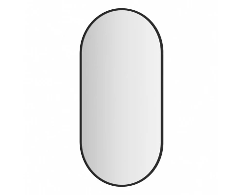 Зеркало настенное EVOFORM в багетной раме чёрный, D80 см, BY 7503