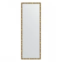 Зеркало настенное EVOFORM в багетной раме золотой бамбук, 47х137 см, BY 0712