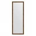 Зеркало настенное EVOFORM в багетной раме красная бронза, 50х140 см, BY 0716