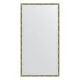 Зеркало настенное EVOFORM в багетной раме серебряный бамбук, 67х127 см, BY 0745