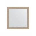 Зеркало настенное EVOFORM в багетной раме белёный дуб, 64х64 см, BY 0781