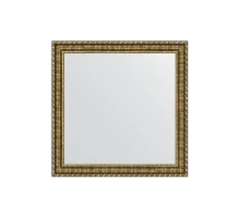Зеркало настенное EVOFORM в багетной раме золотой акведук, 64х64 см, BY 0783