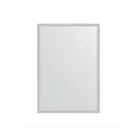 Зеркало настенное EVOFORM в багетной раме сталь, 46х66 см, BY 0789