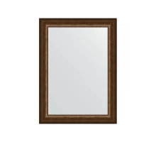 Зеркало настенное EVOFORM в багетной раме состаренная бронза, 56х76 см, BY 1000