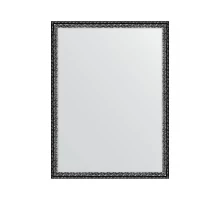 Зеркало настенное EVOFORM в багетной раме чернёное серебро, 60х80 см, BY 1003