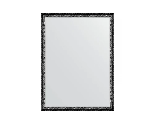 Зеркало настенное EVOFORM в багетной раме чернёное серебро, 60х80 см, BY 1003