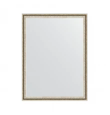 Зеркало настенное EVOFORM в багетной раме мельхиор, 61х81 см, BY 1005