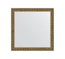 Зеркало настенное EVOFORM в багетной раме золотой акведук, 74х74 см, BY 1028