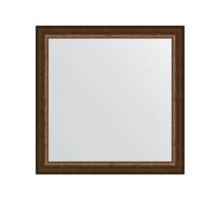 Зеркало настенное EVOFORM в багетной раме состаренная бронза, 76х76 см, BY 1030