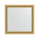 Зеркало настенное EVOFORM в багетной раме состаренное золото, 76х76 см, BY 1031