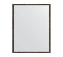 Зеркало настенное EVOFORM в багетной раме витая бронза, 68х88 см, BY 1032