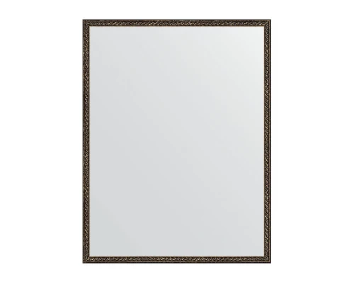 Зеркало настенное EVOFORM в багетной раме витая бронза, 68х88 см, BY 1032