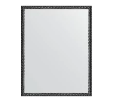 Зеркало настенное EVOFORM в багетной раме чернёное серебро, 70х90 см, BY 1033