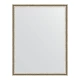 Зеркало настенное EVOFORM в багетной раме мельхиор, 71х91 см, BY 1035