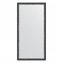 Зеркало настенное EVOFORM в багетной раме чернёное серебро 50х100 см, BY 1048