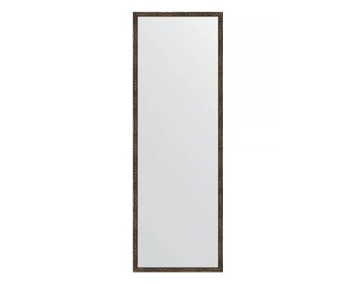 Зеркало настенное EVOFORM в багетной раме витая бронза, 48х138 см, BY 1062