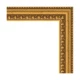 Зеркало настенное EVOFORM в багетной раме бусы золотые, 52х142 см, BY 1067