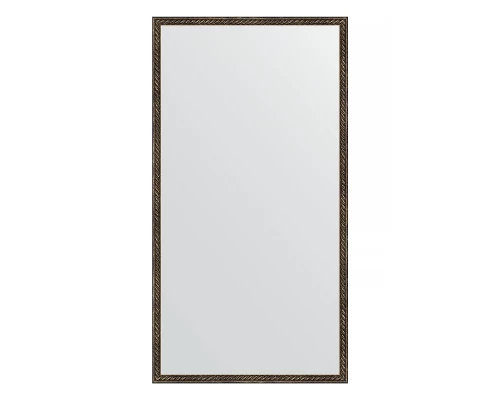 Зеркало настенное EVOFORM в багетной раме витая бронза, 58х108 см, BY 1077
