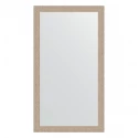Зеркало настенное EVOFORM в багетной раме белёный дуб, 64х114 см, BY 1086