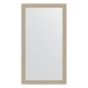 Зеркало настенное EVOFORM в багетной раме белёный дуб, 64х114 см, BY 1086