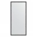 Зеркало настенное EVOFORM в багетной раме чернёное серебро, 70х150 см, BY 1108