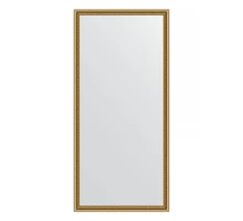 Зеркало настенное EVOFORM в багетной раме бусы золотые, 72х152 см, BY 1112