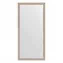 Зеркало настенное EVOFORM в багетной раме белёный дуб, 74х154 см, BY 1116