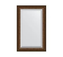 Зеркало настенное с фацетом EVOFORM в багетной раме состаренная бронза, 52х82 см, BY 1138