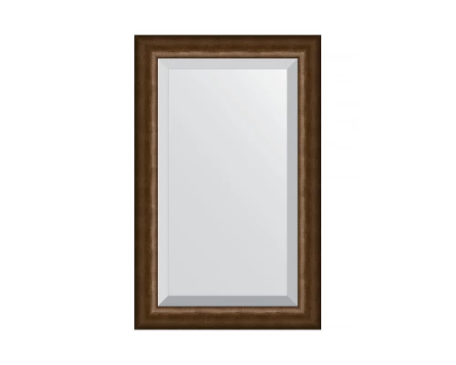 Зеркало настенное с фацетом EVOFORM в багетной раме состаренная бронза, 52х82 см, BY 1138
