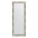 Зеркало настенное с фацетом EVOFORM в багетной раме алюминий, 51х131 см, BY 1159
