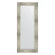 Зеркало настенное с фацетом EVOFORM в багетной раме алюминий, 56х136 см, BY 1160