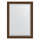 Зеркало настенное с фацетом EVOFORM в багетной раме состаренная бронза, 72х102 см, BY 1198