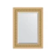 Зеркало настенное с фацетом EVOFORM в багетной раме сусальное золото, 55х75 см, BY 1224