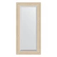 Зеркало настенное с фацетом EVOFORM в багетной раме старый гипс, 55х115 см, BY 1242