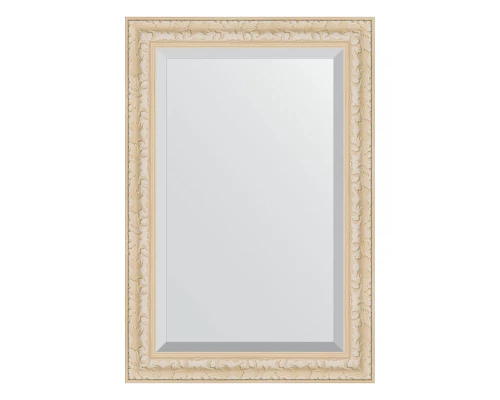 Зеркало настенное с фацетом EVOFORM в багетной раме старый гипс, 65х95 см, BY 1272