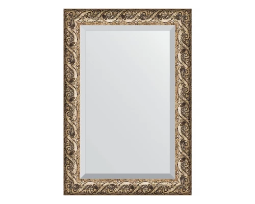 Зеркало настенное с фацетом EVOFORM в багетной раме фреска, 66х96 см, BY 1279