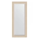 Зеркало настенное с фацетом EVOFORM в багетной раме старый гипс, 65х155 см, BY 1282