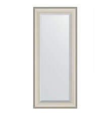 Зеркало настенное с фацетом EVOFORM в багетной раме травленое серебро,68х158 см, BY 1286