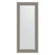 Зеркало настенное с фацетом EVOFORM в багетной раме римское серебро, 66х156 см, BY 1287