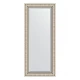 Зеркало настенное с фацетом EVOFORM в багетной раме серебряный акведук, 67х157 см, BY 1288