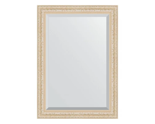 Зеркало настенное с фацетом EVOFORM в багетной раме старый гипс, 75х105 см, BY 1292