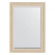 Зеркало настенное с фацетом EVOFORM в багетной раме старый гипс, 75х105 см, BY 1292