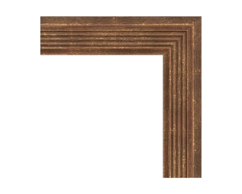 Зеркало настенное EVOFORM в багетной раме сухой тростник, 39х49 см, BY 1346