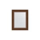 Зеркало настенное EVOFORM в багетной раме орех, 42х52 см, BY 1351