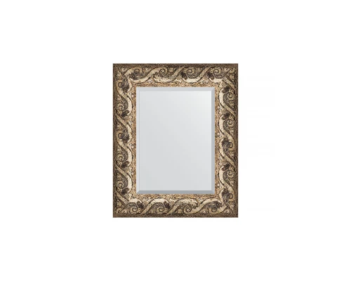 Зеркало настенное с фацетом EVOFORM в багетной раме фреска, 46х56 см, BY 1371
