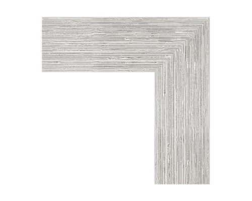 Зеркало настенное EVOFORM в багетной раме серебряный дождь, 43х53 см, BY 3016