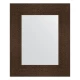 Зеркало настенное EVOFORM в багетной раме бронзовая лава, 46х56 см, BY 3024