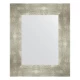 Зеркало настенное EVOFORM в багетной раме алюминий, 46х56 см, BY 3026