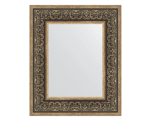 Зеркало настенное EVOFORM в багетной раме вензель серебряный, 49х59 см, BY 3032