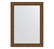Зеркало настенное EVOFORM в багетной раме виньетка состаренная бронза, 54х74 см, BY 3041